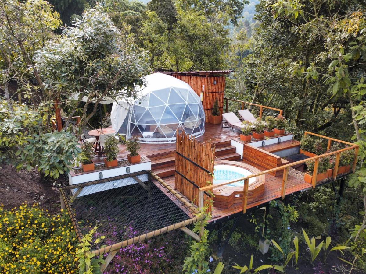 Hotel Nazca Glamping Villamaría Exteriér fotografie